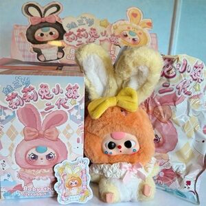 Baby Three Lilyrabbit Town CONFIRMED Orange and Yellow Bunny